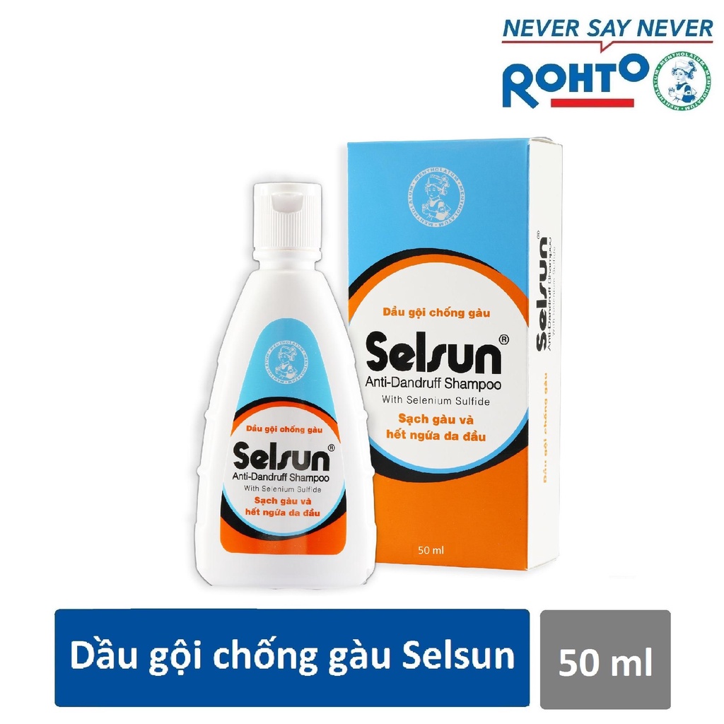 Dầu gội chống gàu Selsun 50ml