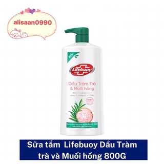 SỮA TẮM LIFEBUOY DẦU TRÀM TRÀ VÀ MUỐI HỒNG 800G