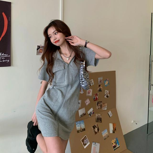 Đầm ngắn thời trang mùa hè hàn quốc dành cho nữ