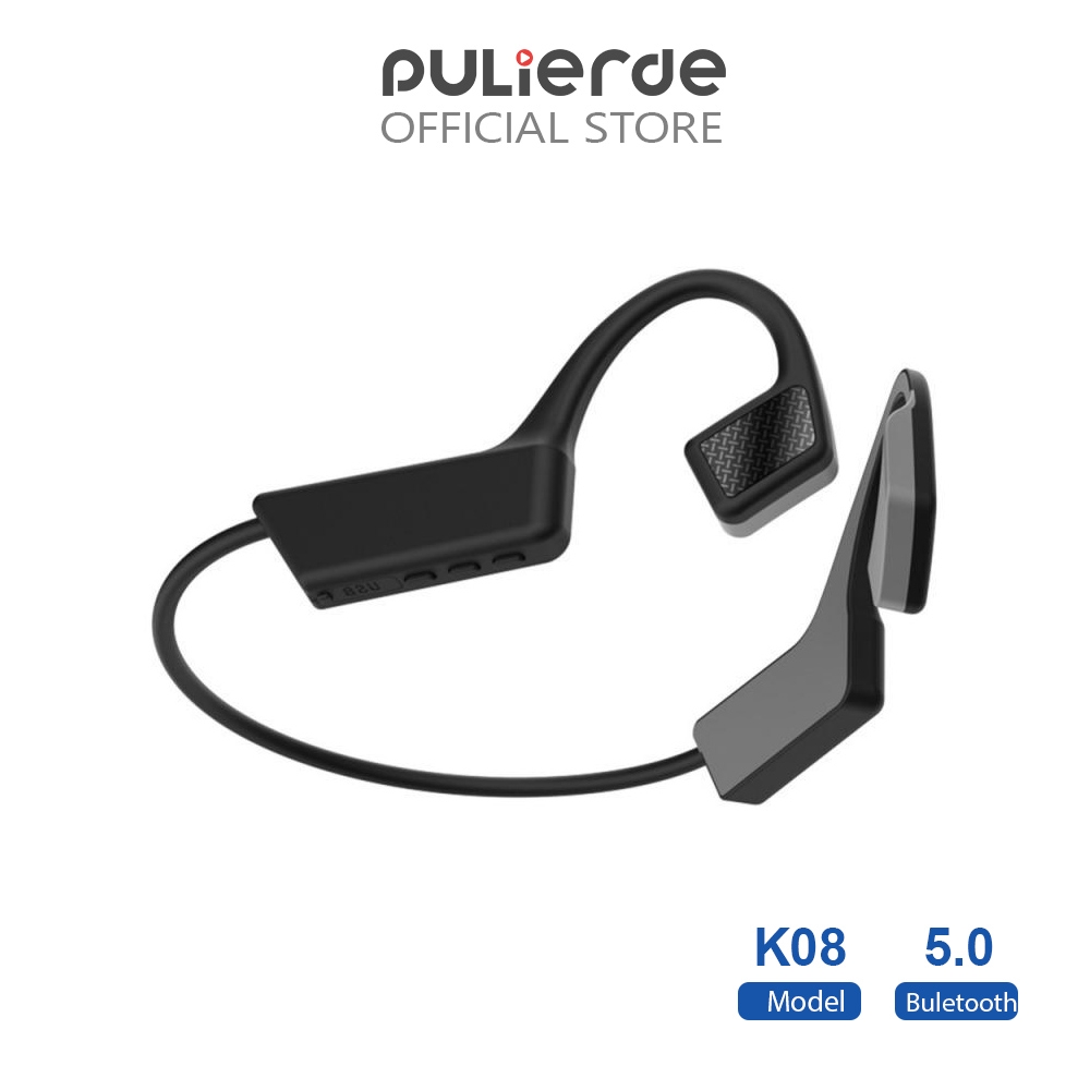 Tai Nghe PULIERDE TWS K08 Buletooth 5.0 Thiết Kế Móc Sau Tai Thể Thao Chống Nước