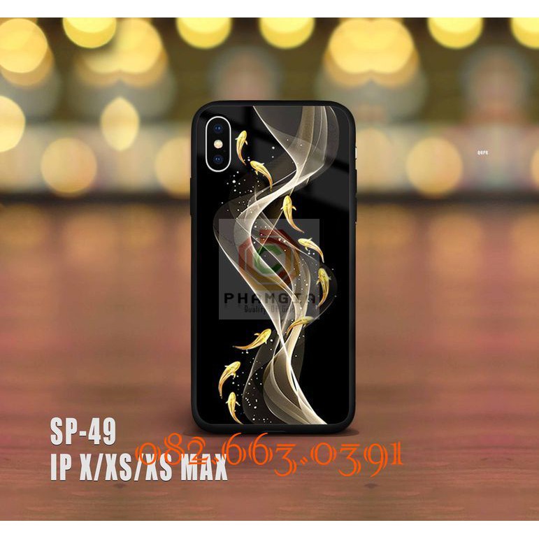 Ốp lưng IP X / XS / XS MAX hình cá koi siêu đẹp