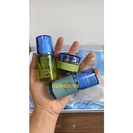 KEM FACE BABY XANH  BỘ 3 GIẢM THÂM NÁM,