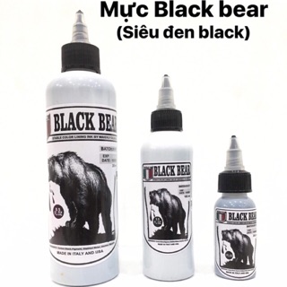 MỰC XĂM SIÊU ĐEN BLACK BEAR