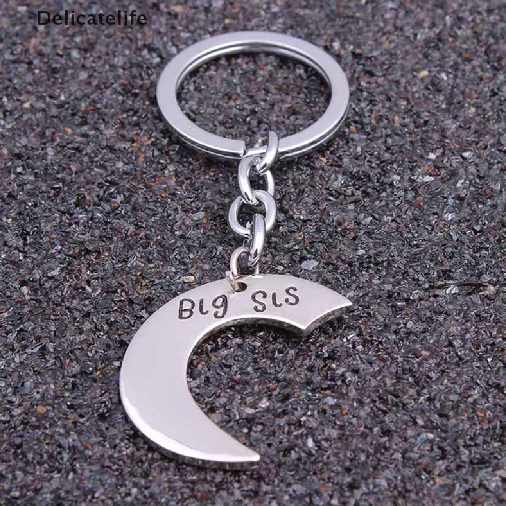 Set 3 móc khóa tình bạn hình trái tim xinh xắn