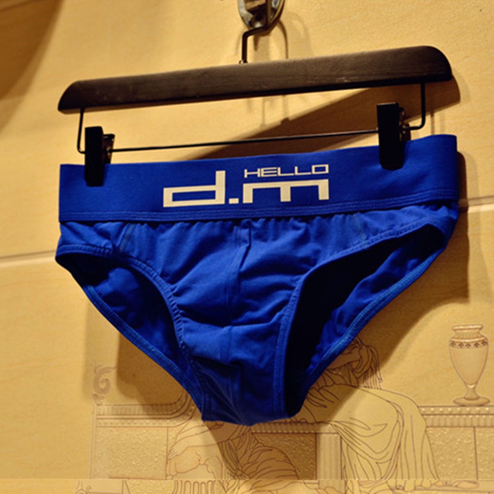 Quần xì nam xịn, quần sịp nam tam giác thun cotton cao cấp HELLO D.M