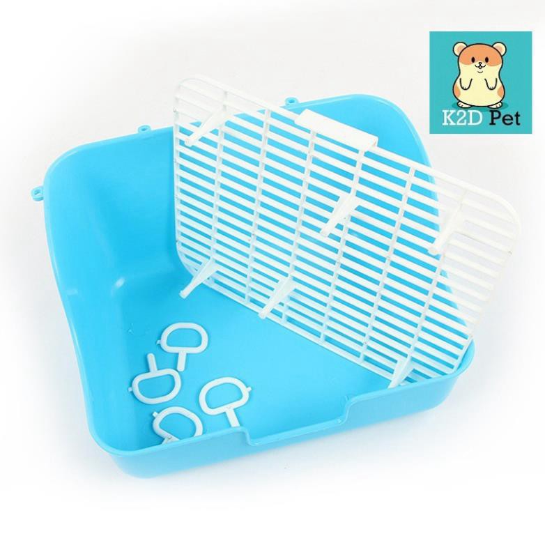 tuan02 Khay vệ sinh Guinea Pig (bọ ú, chuột lang), thỏ, sóc bắc mỹ, chinchilla tuan02