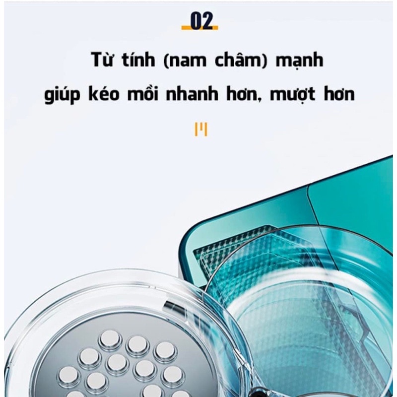 Thùng câu đài lianqiu hàng loại 1 chính hãng LQ 216 tải trọng 32 lít vip bdshad8