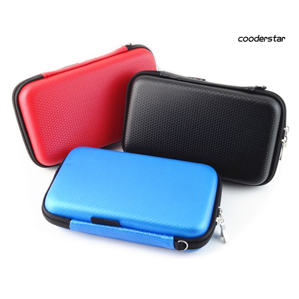 COOD-st Portable USB Flash Hard Disk Drive Data Cable Power Bank Carry Storage Case Bag