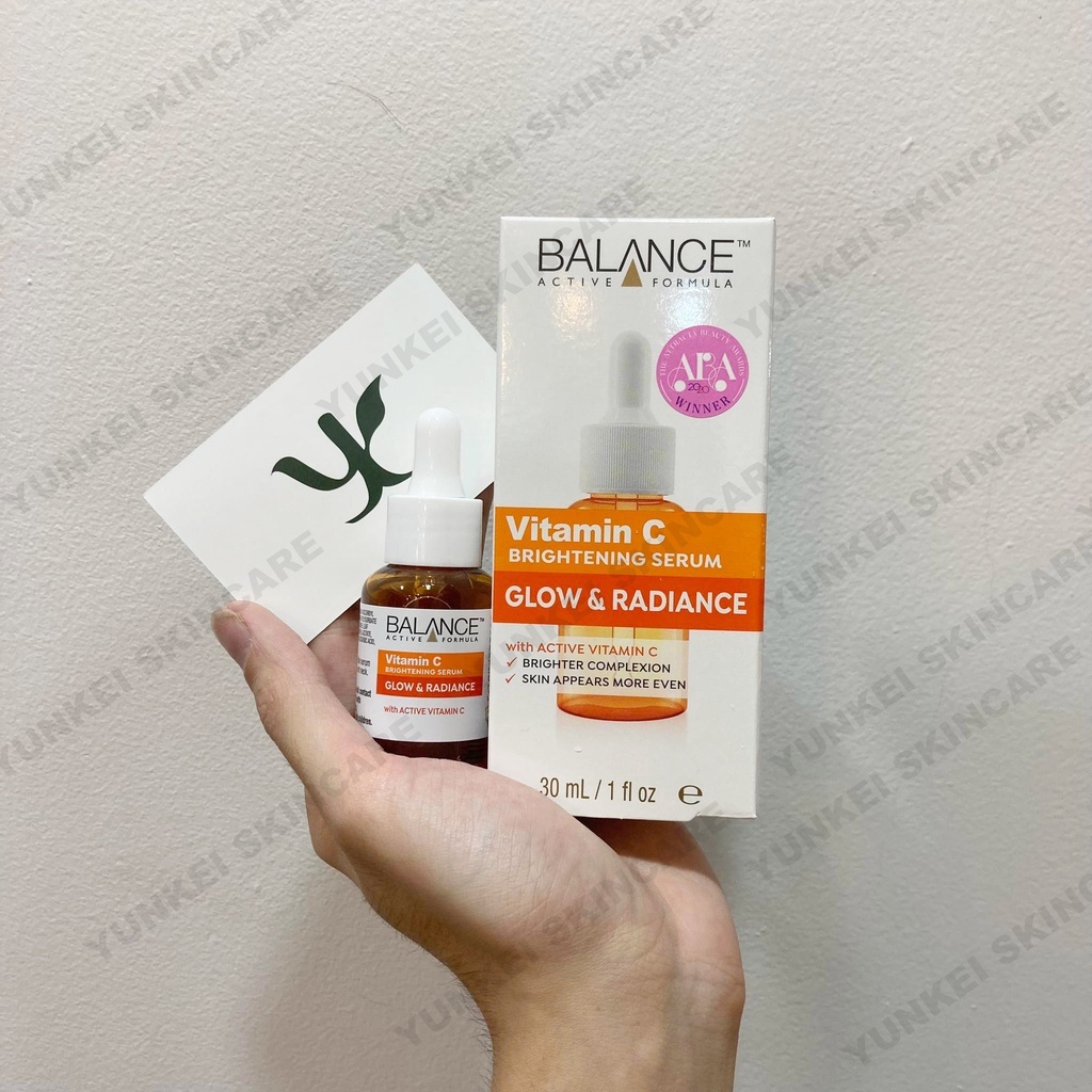 Serum dưỡng sáng da, mờ thâm Balance Active Formula Vitamin C Brightening