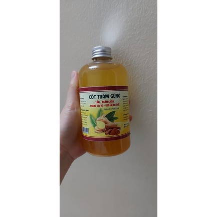 Combo 1 chai Cốt tràm gừng 500ml tắm cho bé