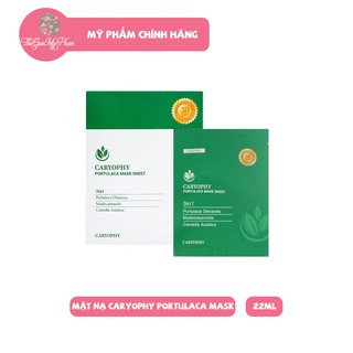 Mặt Nạ Caryophy Portulaca Mask Sheet 3in1 22g