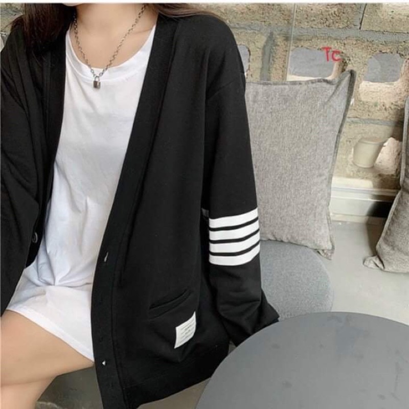 Áo cadigan vạch tay TC6