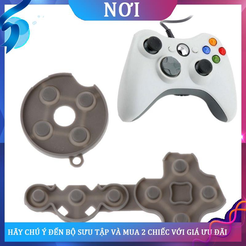 ✲Nút đệm cao su dẫn điện thay thế dành cho tay cầm chơi game Xbox 360