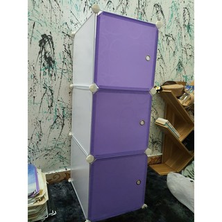 tủ nhựa ghép 3 ô