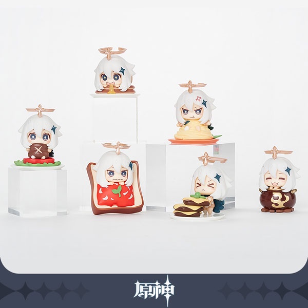 Mô hình chibi nhân vật Klee Babara Venti Fischl Diluc Kequing Paimon Qiqi Zhongli Genshin Impact