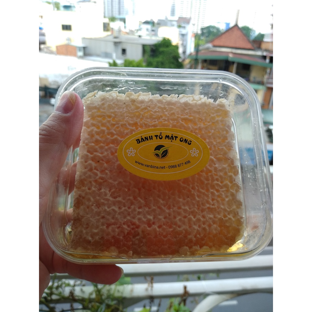 Mật ong bánh tổ rừng Vanbina 300g - keo ong nguyên chất