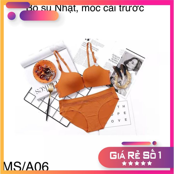 { FreeShip Chính Hãng MuJi_Mẫu Mới Nhất Năm 2021 } Bộ Quần kèm Áo  lót đúc su Nhật sexy siêu hot | BigBuy360 - bigbuy360.vn