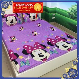 Bộ ga gối trải giường 2mx2m2 chát chọn mẫu