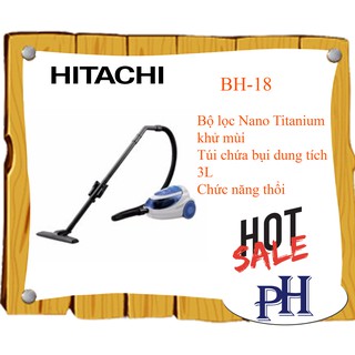 Máy hút bụi hitachi bh18