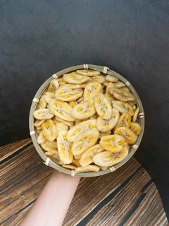 Chuối sấy giòn nguyên cánh Đà Lạt - 500g