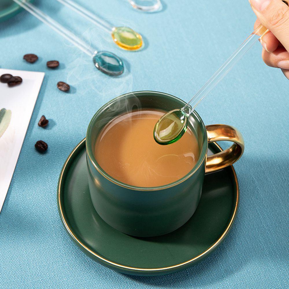 Muỗng Khuấy Pha Cà Phê Espresso Espresso Espresso Bằng Thủy Tinh Trong Suốt