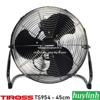 Quạt sàn Tiross TS954 - 110W - Sải cánh 45cm - Cánh kim loại