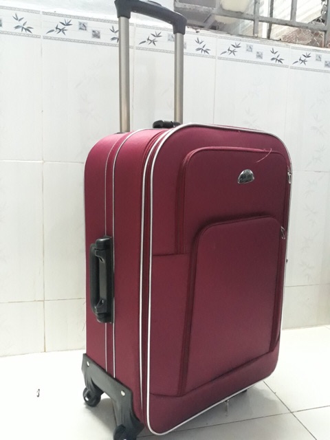 Số 3 24inch - Vali du lịch vải bố dù 3 bánh và 4 bánh xoay 360 đội