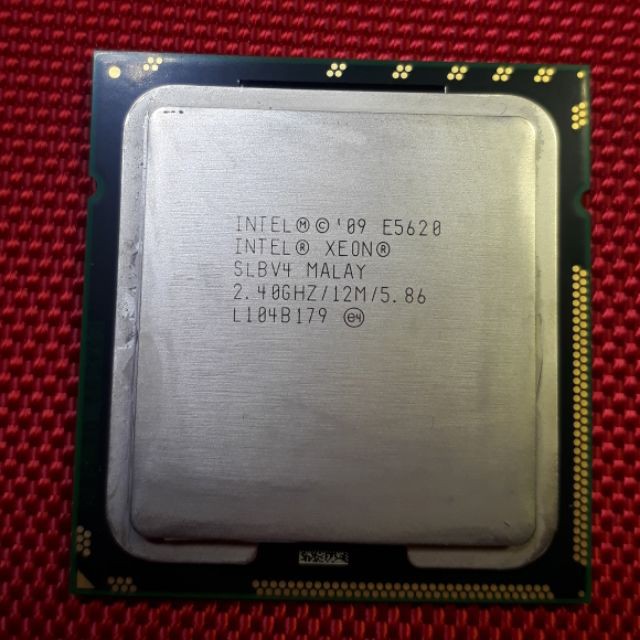 Intel Xeon E5620 - 4 Core 8 Threads 12M Cache - CPU SK 1366