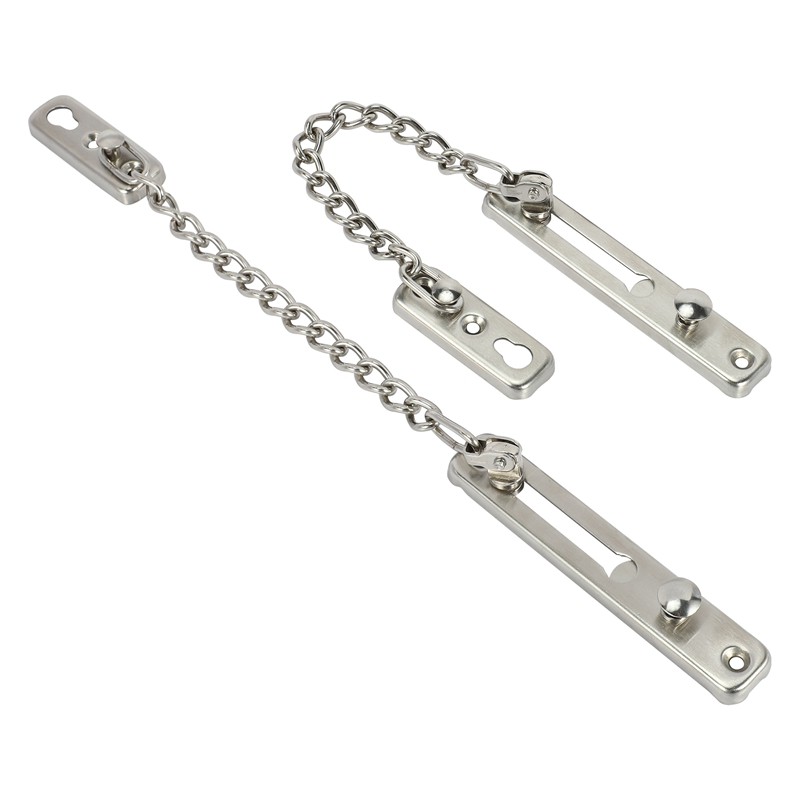 Set 2 Chốt Xích Cửa Chống Trộm Bằng Thép Không Gỉ | BigBuy360 - bigbuy360.vn