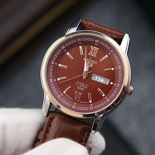 Đồng hồ nam dây da BE3234W mặt kính chống nước chống xước thiết kế lịch lãm 2 màu sang trọng | BigBuy360 - bigbuy360.vn