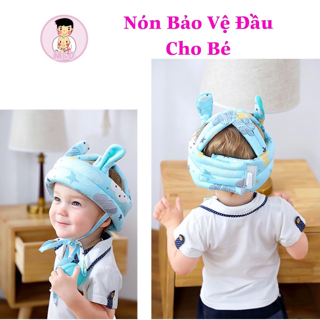 Mũ bảo hiểm chống va đập cho bé tập đi, Mũ bảo vệ đầu cho bé