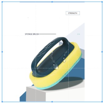 Miếng bọt biển rửa chén an toàn tiện dụng cho nhà bếp