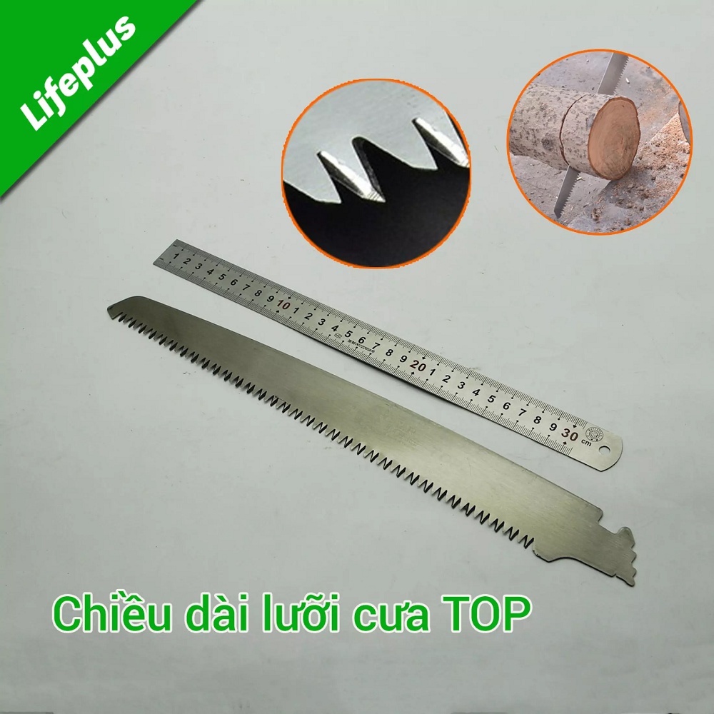 Cưa gỗ,cưa cành cầm tay cao cấp 350mm top - Đài Loan