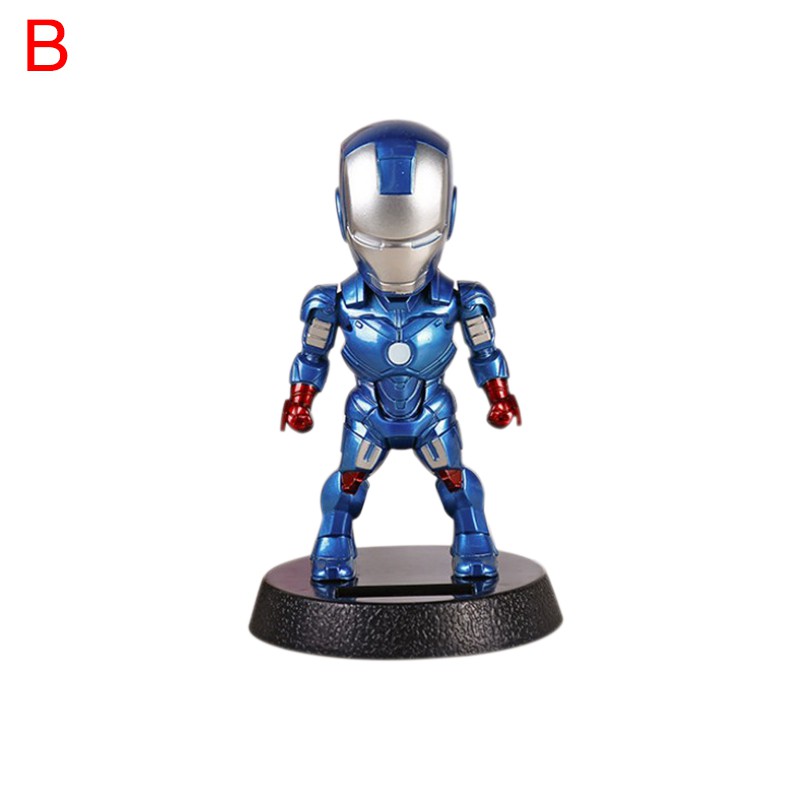 Đồ Chơi Mô Hình Nhân Vật Iron Man Captain America Lật Nhảy Múa Độc Đáo