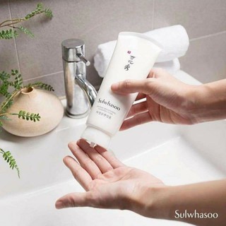 Mới SỮA RỬA MẶT Siêu DƯỠNG TRẮNG DA SULWHASOO SNOWISE BRIGHTENING CLEASING FOAM 30ml