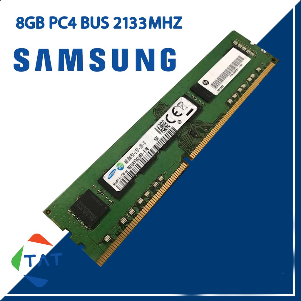 Ram Samsung DDR4 8GB 2133MHz Dùng Cho Máy Tính Để Bàn PC Desktop - Mới Bảo hành 36 tháng