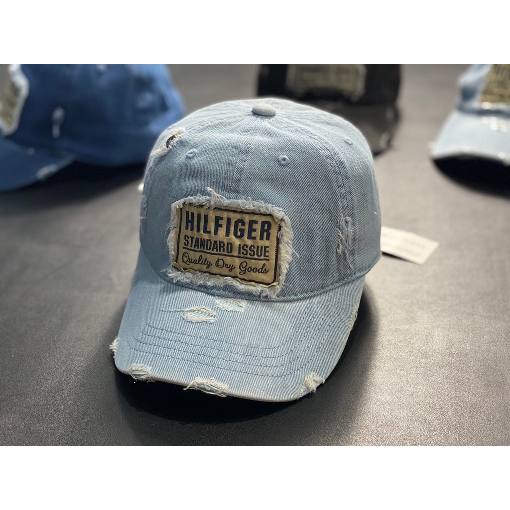 Nón nam nữ lưỡi trai chất jean rách