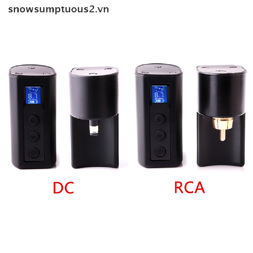 Hộp pin máy xăm không dây DC / RCA chuyên nghiệp