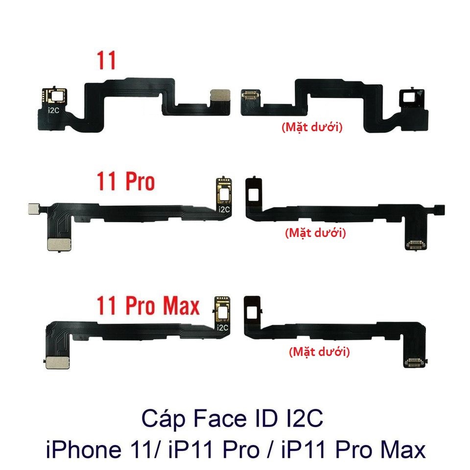 Cáp sửa Face ID i2c iP11/ 11 Pro/ 11Pro Max (cho đế i2c)