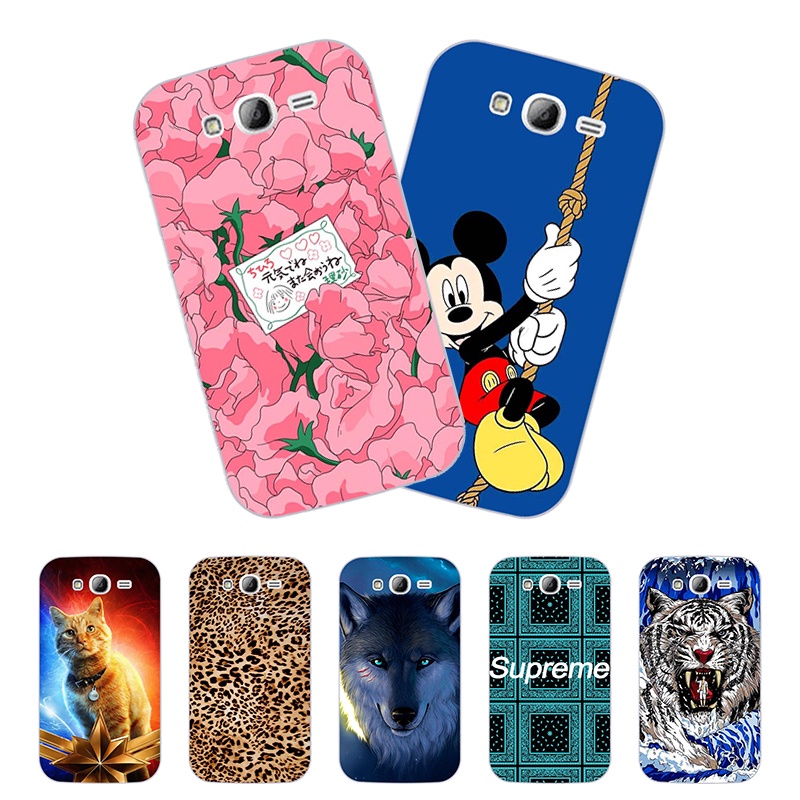 Ốp Điện Thoại TPU Dẻo Họa Tiết Hoạt Hình Dễ Thương Cho Samsung Galaxy Grand i9082 GT-i9082 Grand Duos i9060 GT-i9060