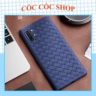 Ốp lưng Samsung Note 8 Note 9 Note10 Note 10 Lite Note10+ Note 20 Note 20 Ultra mềm dẻo kiểu dêt gợn sóng