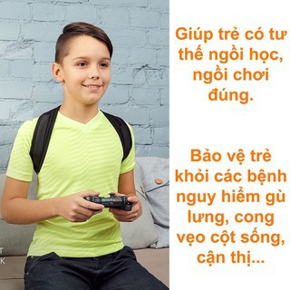 Đai Chống Gù Lưng Cho Trẻ Em - Nhãn Hiệu MiDoctor - Gian Hàng Chính Hãng