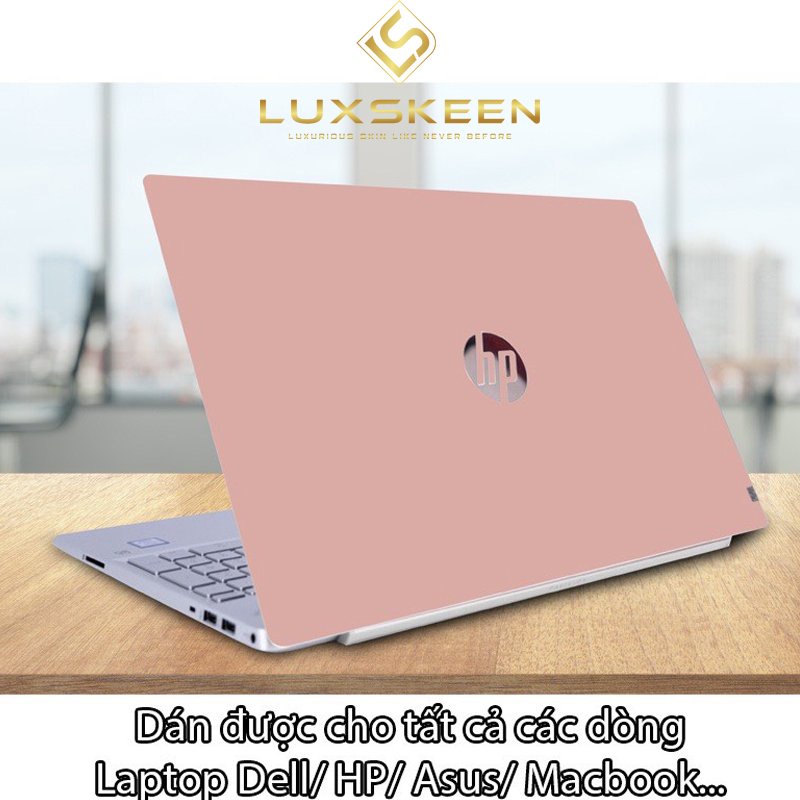 Miếng Dán Skin Laptop Mẫu Hồng BaBy Nhẹ Nhàng Dễ Thương Dán cho Dell, Hp, Asus, Lenovo, Acer, MSI, Surface,Vaio, Macbook