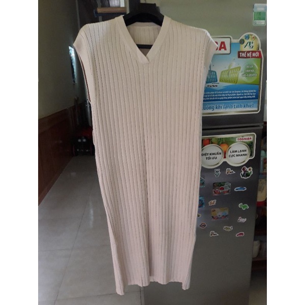 Váy len liền thân