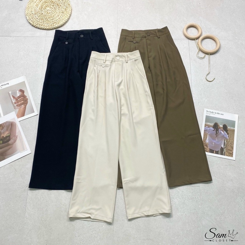 QUẦN XUÔNG VẢI XỊN, QUẦN TÂY CÔNG SỞ TÚI BÉ Ở CẠP QUẢNG CHÂU LOẠI 1 MS20001