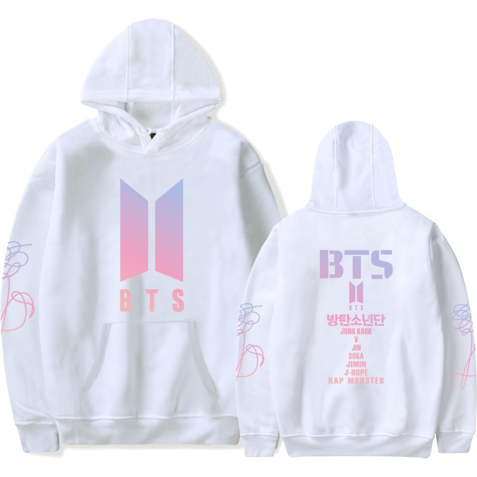 Áo Hoodie Tay Dài In Chữ Love Yourself Album Relevant Dành Cho Fan Bts