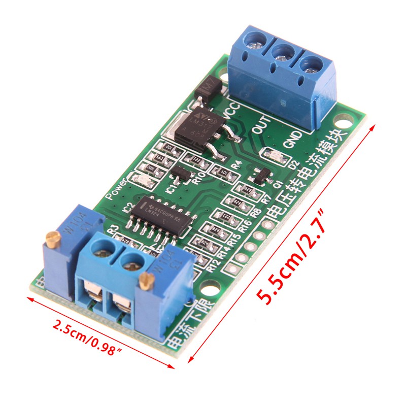 Bo mạch chuyển đổi dòng điện 0-5V sang 4-20mA