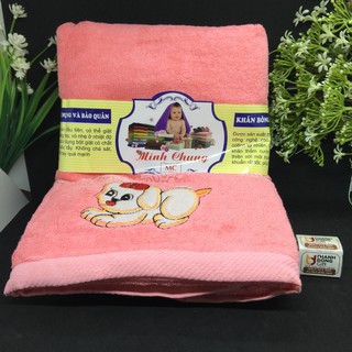 (SIÊU RẺ) KHĂN TẮM MINH CHUNG CỰC YÊU CHO BÉ( 60 x 120 cm)- MSP: TDG044B65k