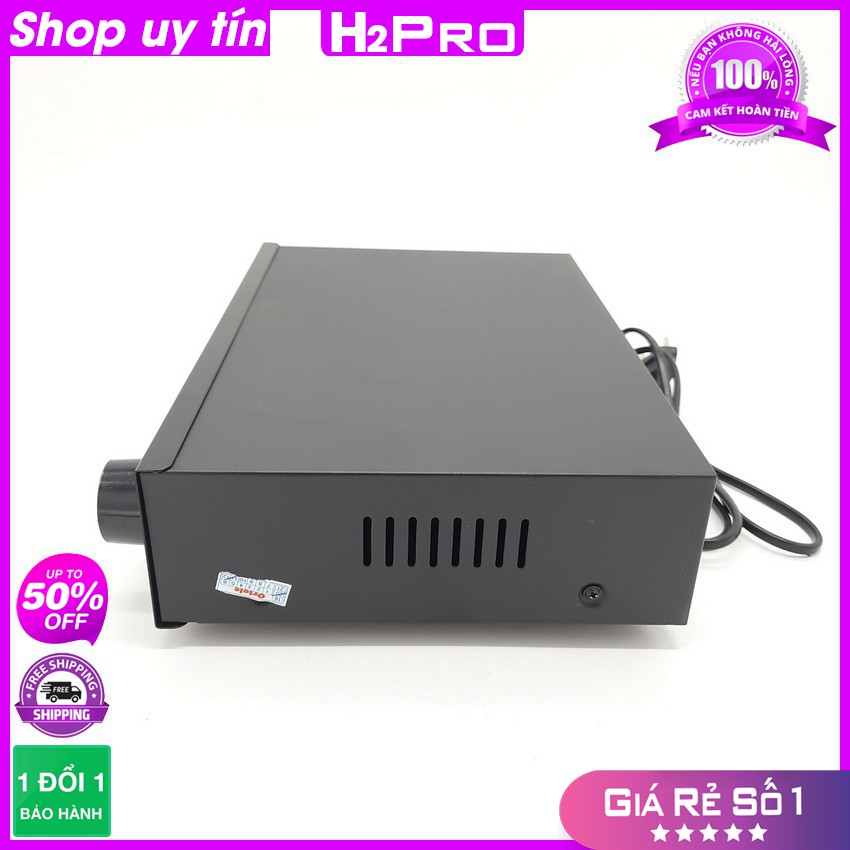 [RẺ VÔ ĐỊCH] Ampli mini Oriole PA1 H2Pro 100W chính hãng, Ampli karaoke mini nguồn 220V-12V-24V, tặng dây AV 39K