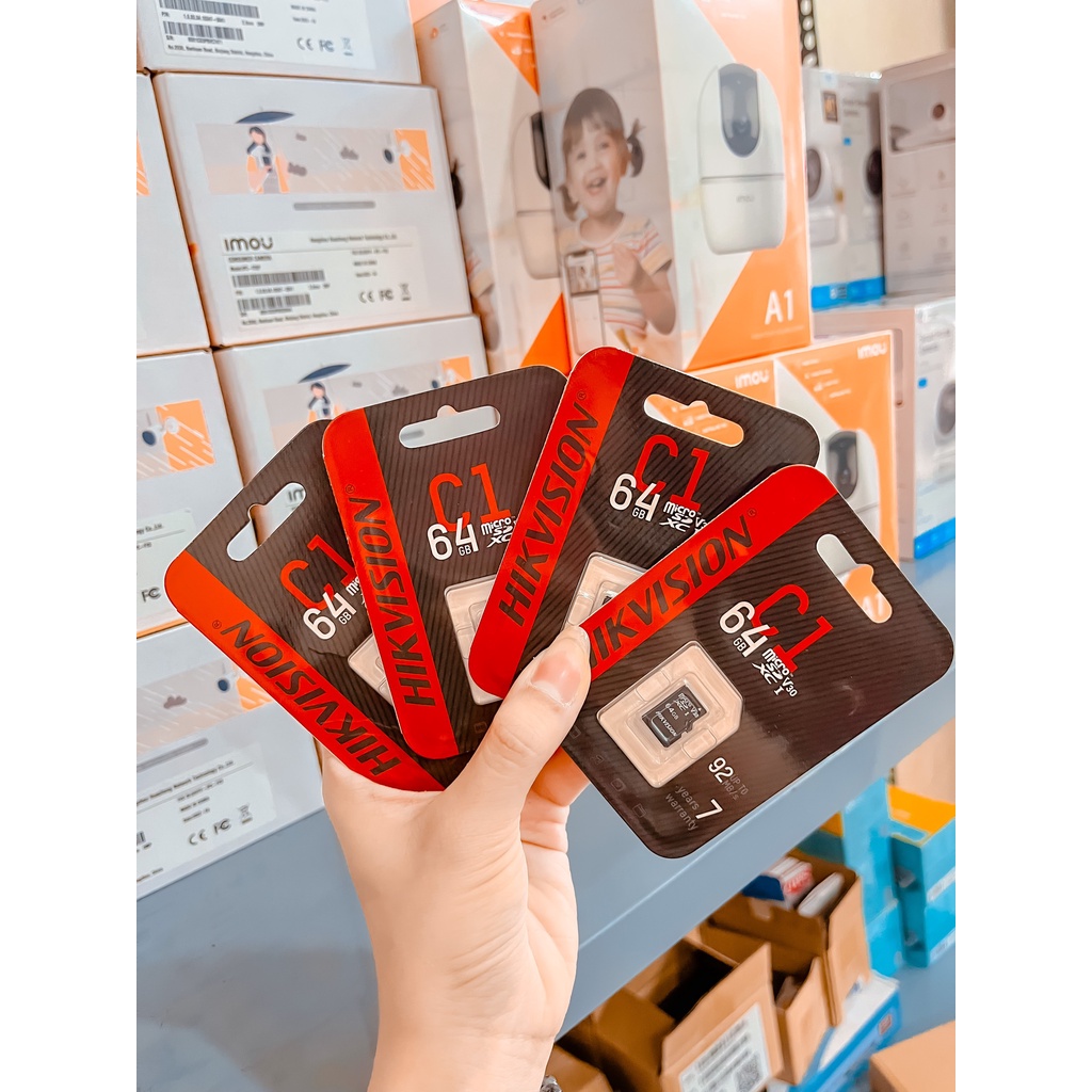 Thẻ Nhớ Micro SD HIK VISION 32/64GB 92Mb/s CHÍNH HÃNG